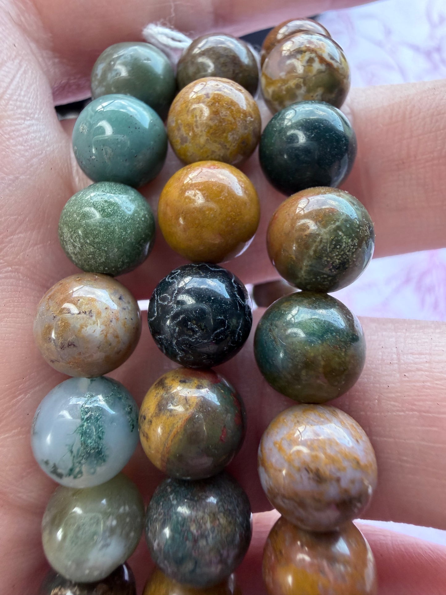 Ocean Jasper Bracelet | 8mm