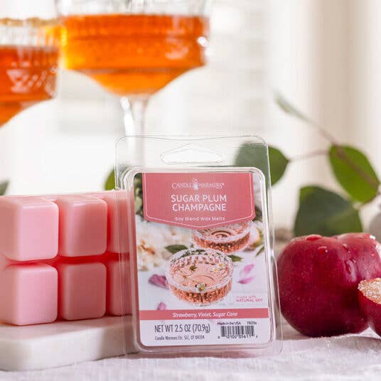 Sugar Plum Champagne Classic Wax Melts 2.5oz -
