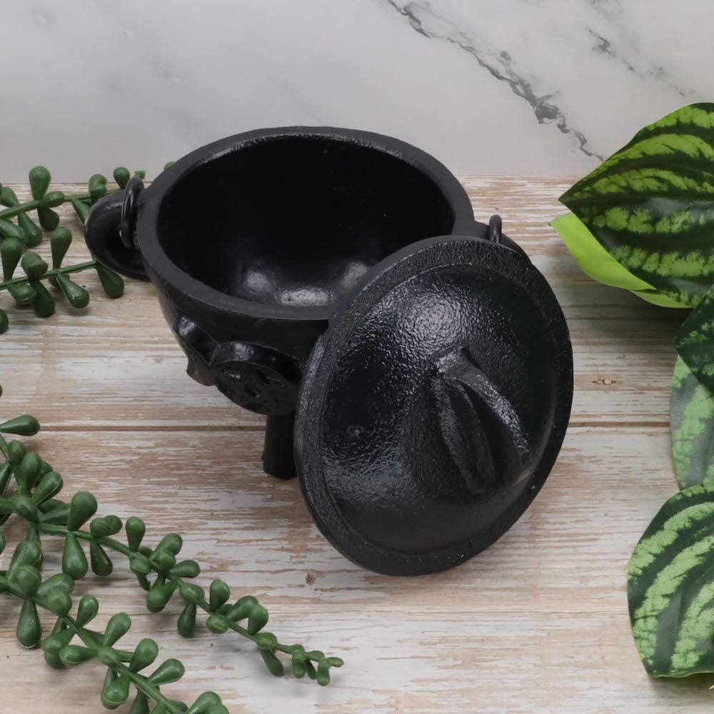 Cast Iron Triple Moon Cauldron 7.5cm