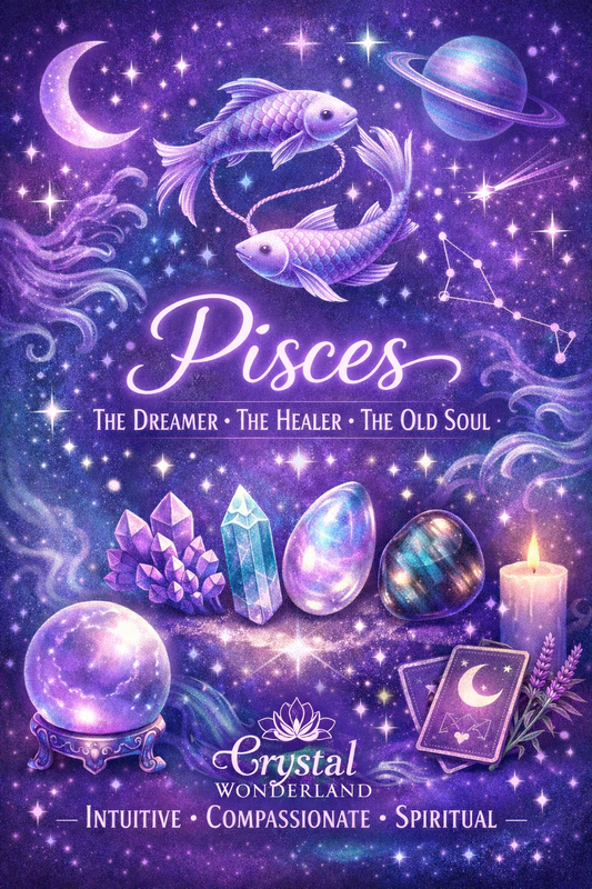 Pisces Zodiac Deep Dive | Meaning, Traits & Crystals | Crystal Wonderland