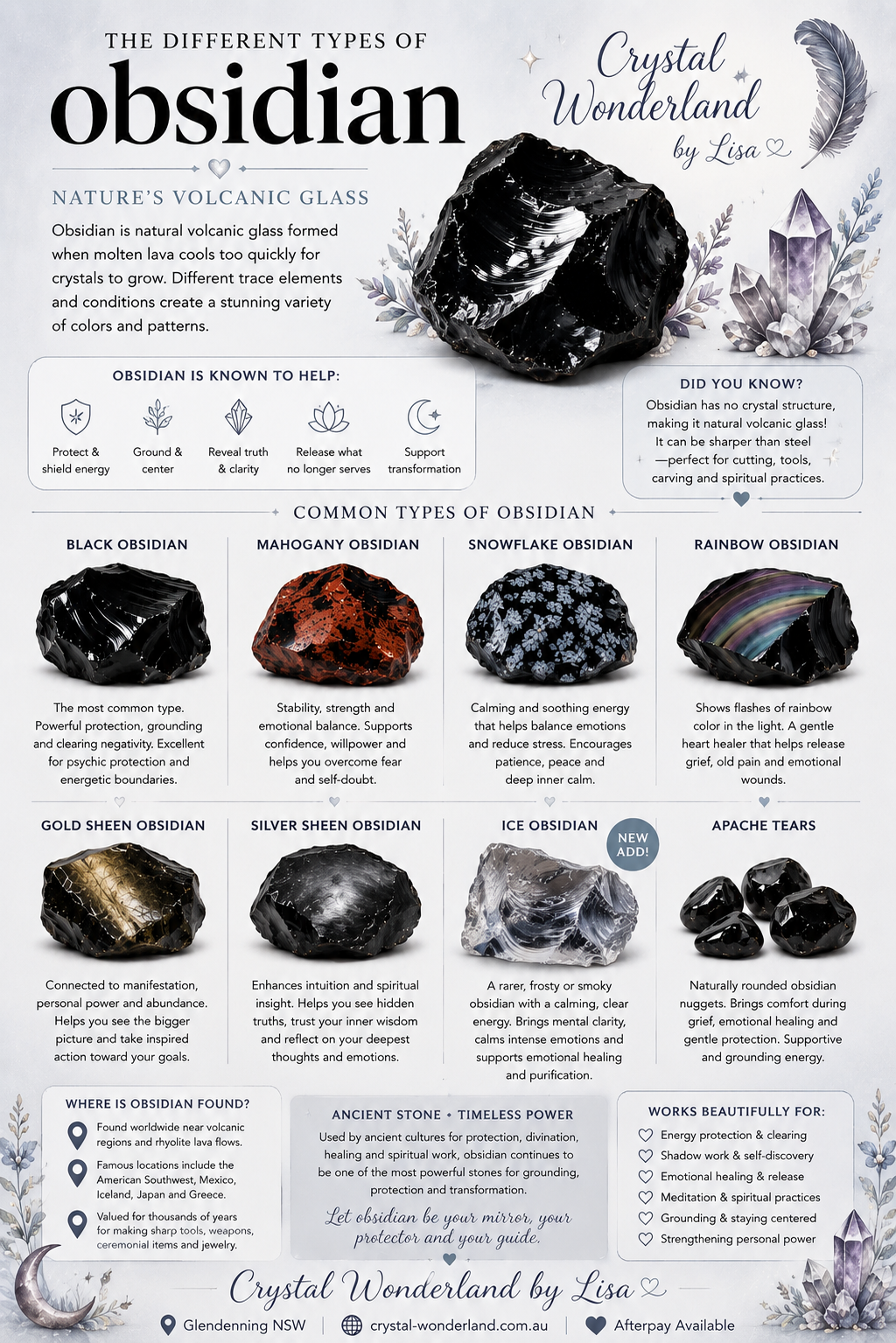 Obsidian Types And Their Energy