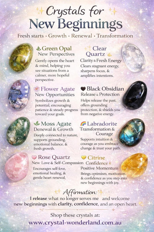 Crystals for New Beginnings