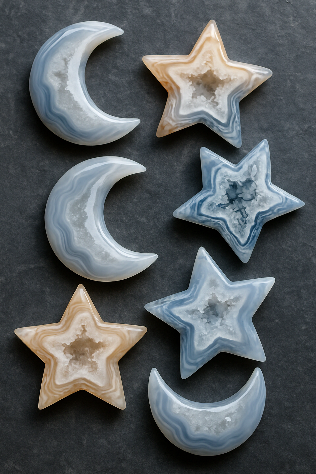 Stars and moons