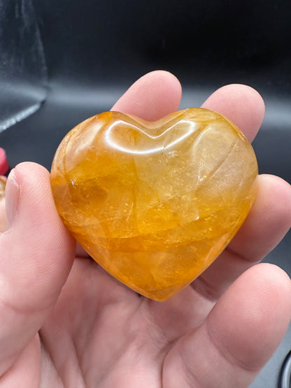 Golden Healer Puffy Hearts