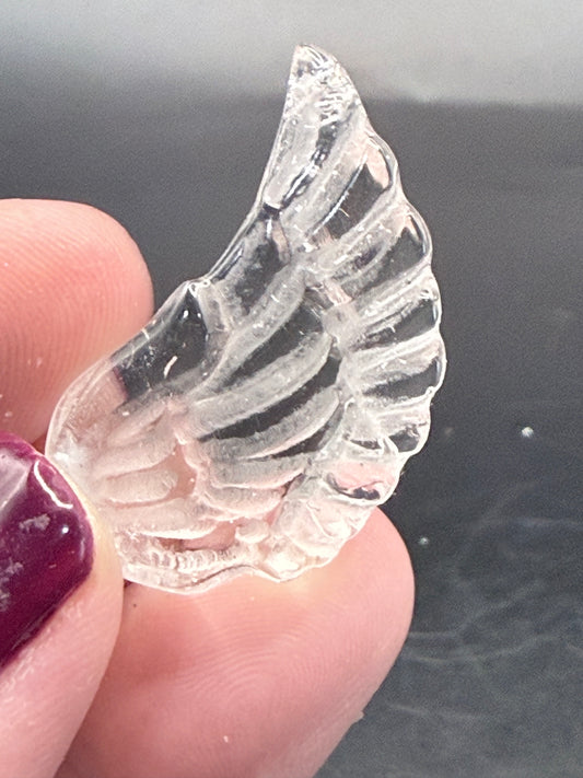 Clear Quartz Angel Wing