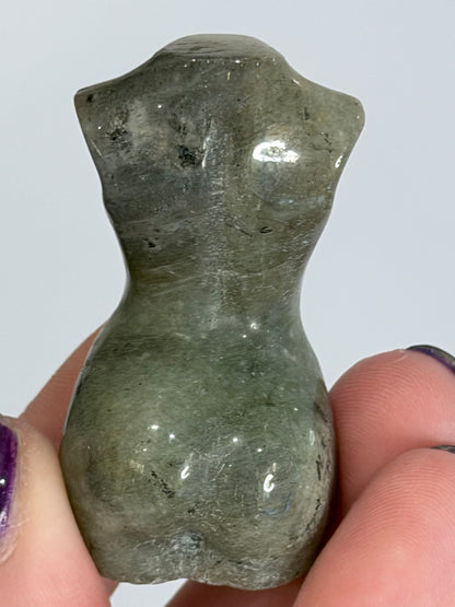 Labradorite Goddess Carving
