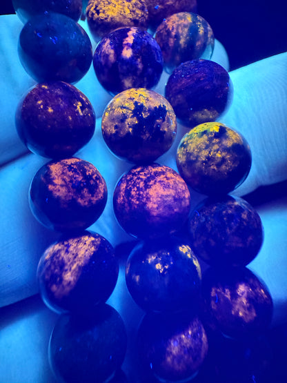 Azurite Lapis Lazuli Bracelet 8mm