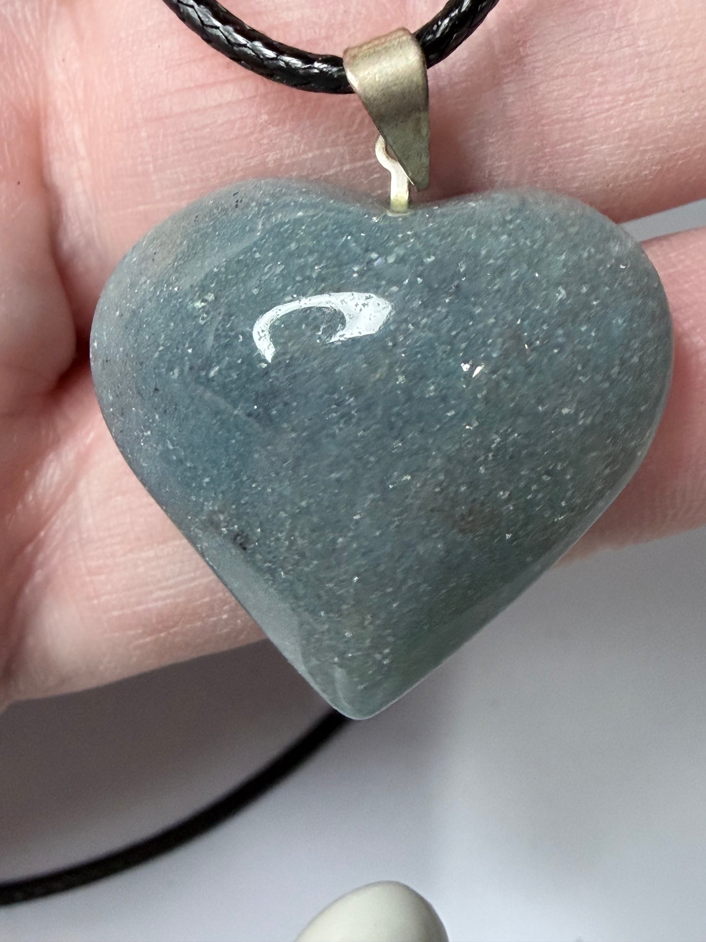 Trolite Heart Pendant Necklace