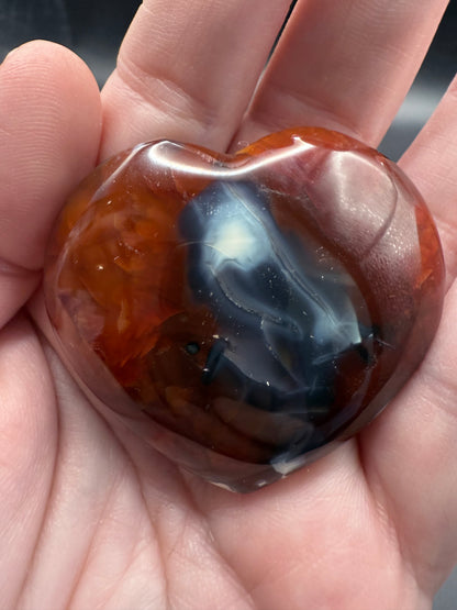Carnelian Hearts 5cm