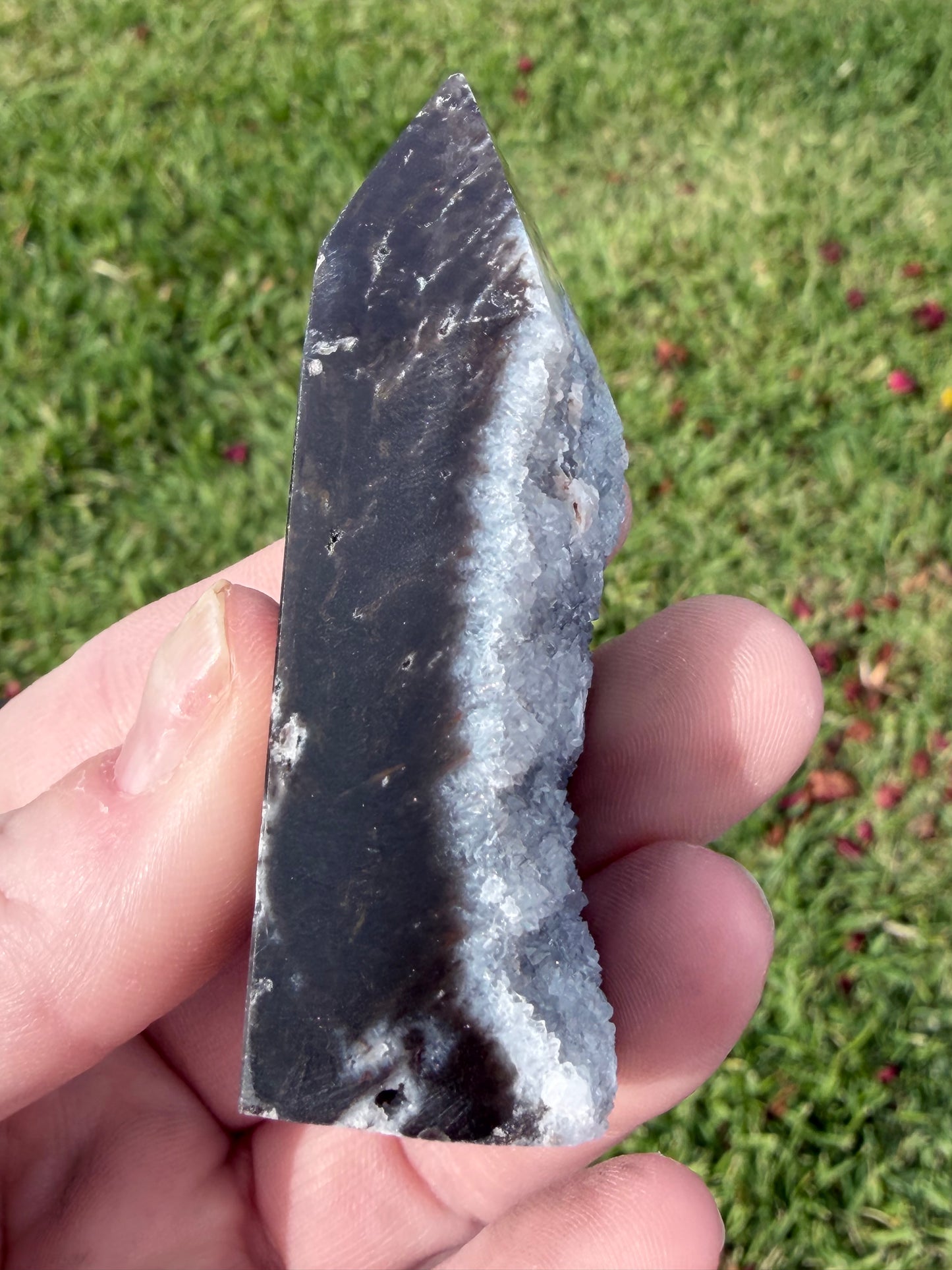Sphalerite Druzy Tower 7.1cm