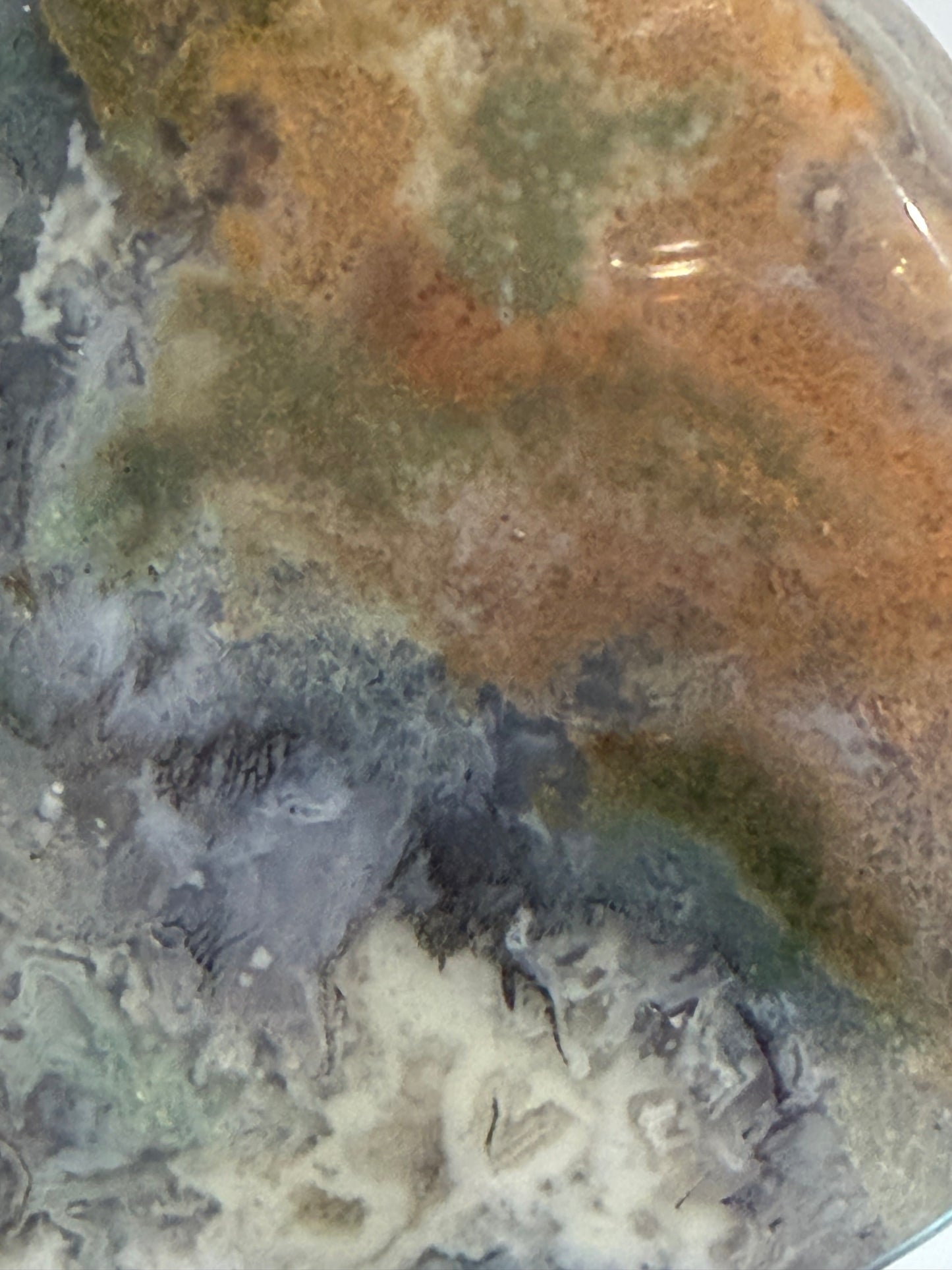Blue Moss Agate Druzy Heart – Self Standing 

Supports gentle heart healing & self-love