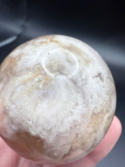 Flower Agate Sphere