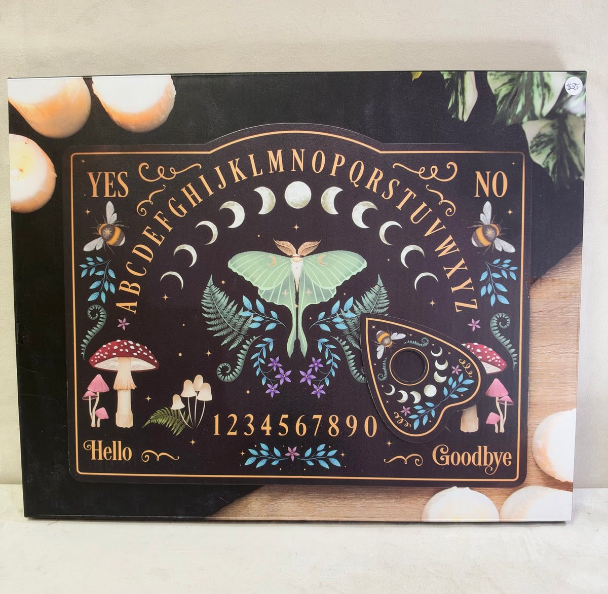 Dark Forest Ouija Style Spirit Talking Board with Planchette – 39cm