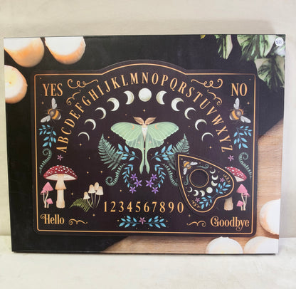 Dark Forest Ouija Style Spirit Talking Board with Planchette – 39cm