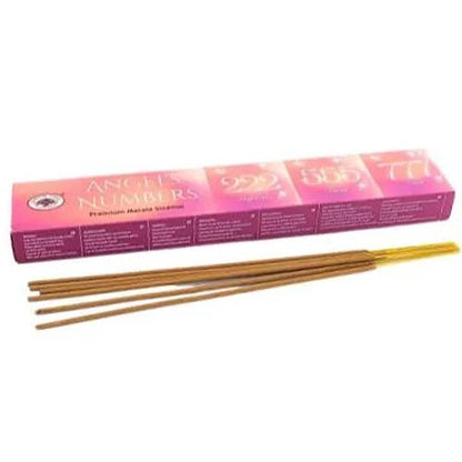 Angel Numbers Incense 15gms Sticks Green Tree