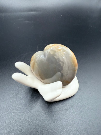 Polychrome Jasper Heart – 5 cm