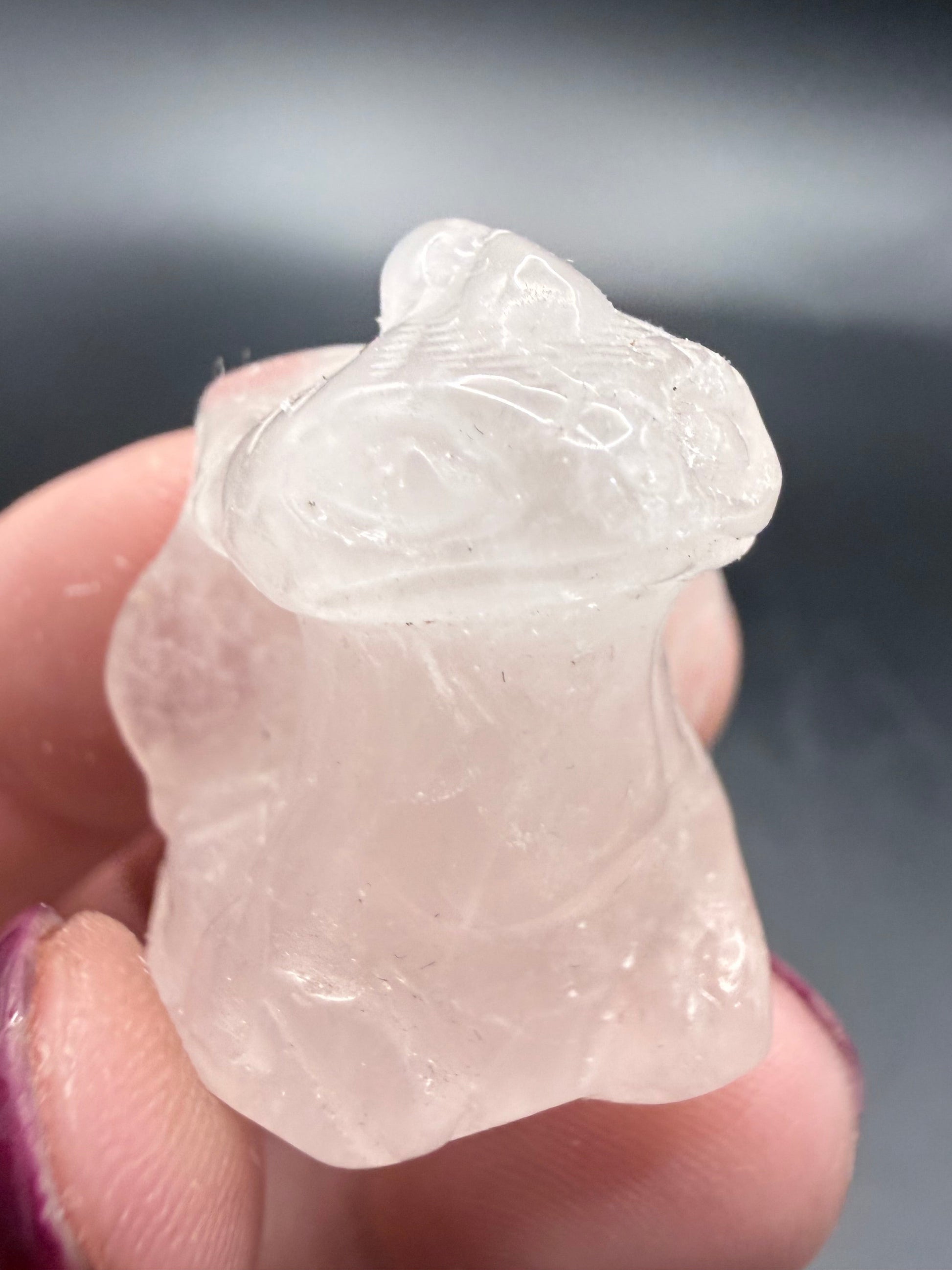 Crystal “Toothless” Dragon Carvings - Crystal wonderland By Lisa