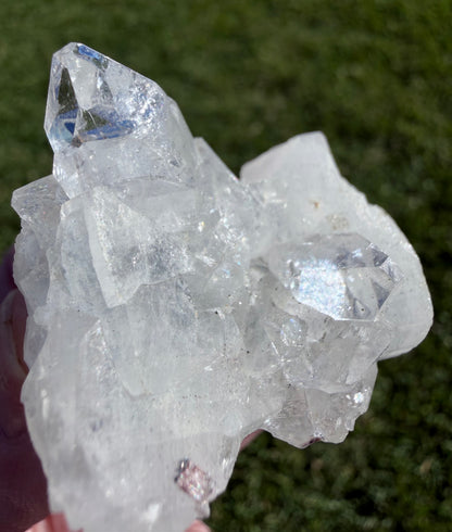 Jalgaon Apophyllite with White Stilbite & Chalcedony | 51g