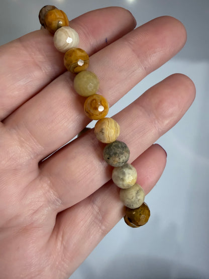 8mm Crazy Lace Agate Faceted Bracelet

Joy • Balance • Positive Energy