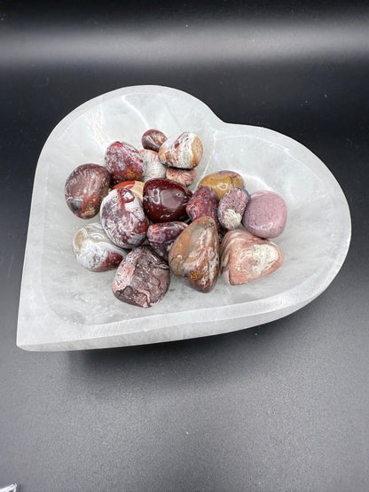 Mexican Crazy Lace Agate Tumbles