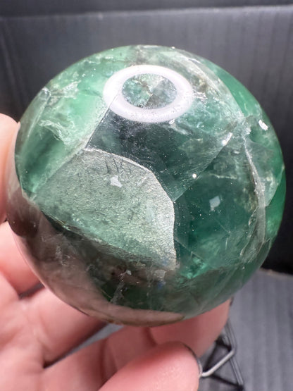 Green Fluorite Sphere