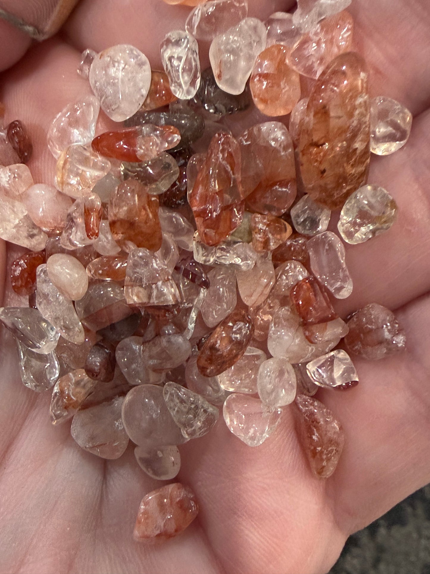 Fire Quartz Chips – 50g Bag