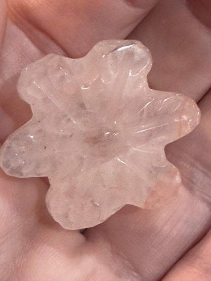 Snowflake Crystal 3cm Mini Carving – Various Materials