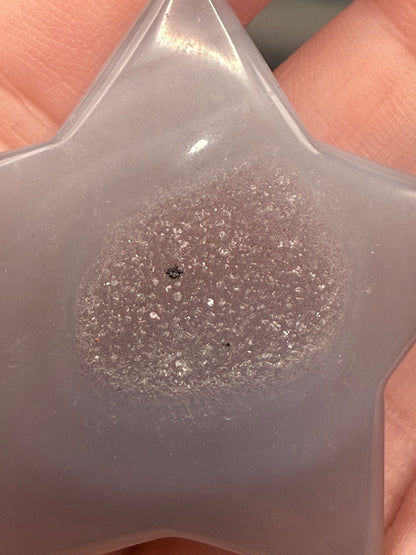 Druzy Agate Star