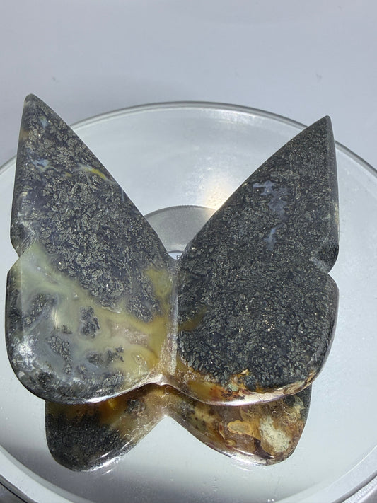 Indonesian Marcasite Butterfly Carving – 5cm (B)