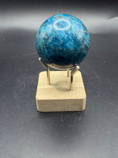 Blue Apatite Sphere