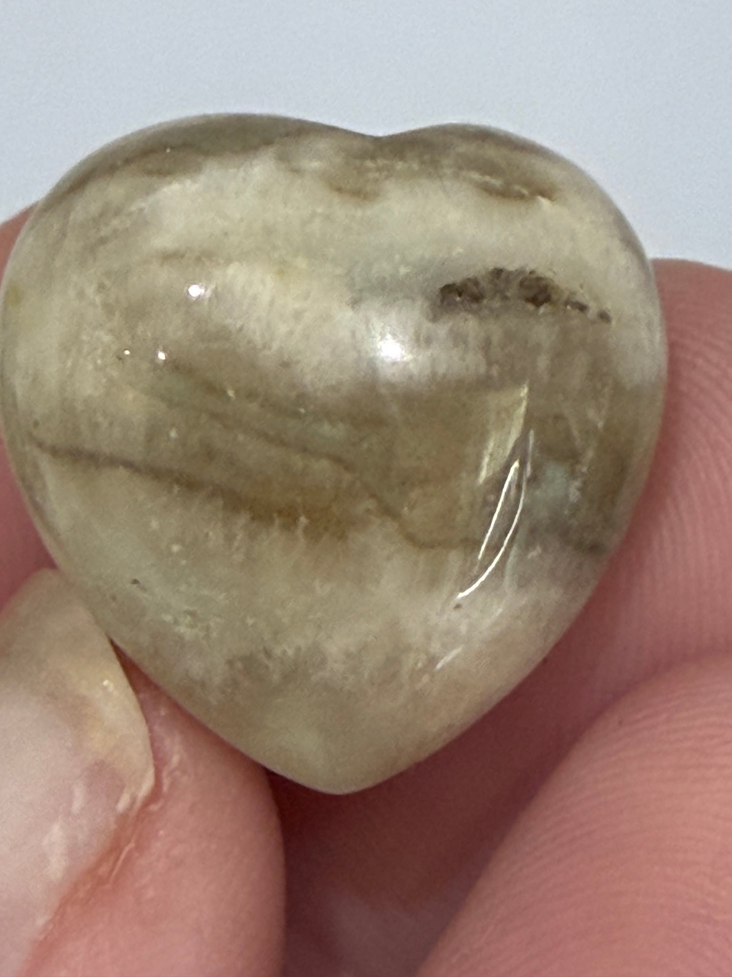 2cm Mini Crystal Puffy Hearts