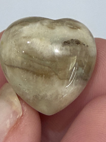 2cm Mini Crystal Puffy Hearts