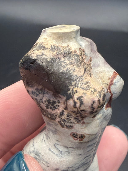 Picture Jasper Goddess Body Carving – Balance • Tranquility • Grounding