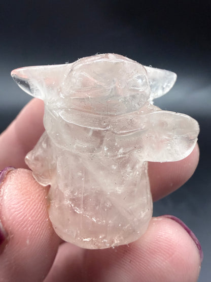 Baby Yoda (Grogu) Crystal Carvings