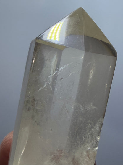 Light Citrine Quartz Double Terminated Point – 7.1cm