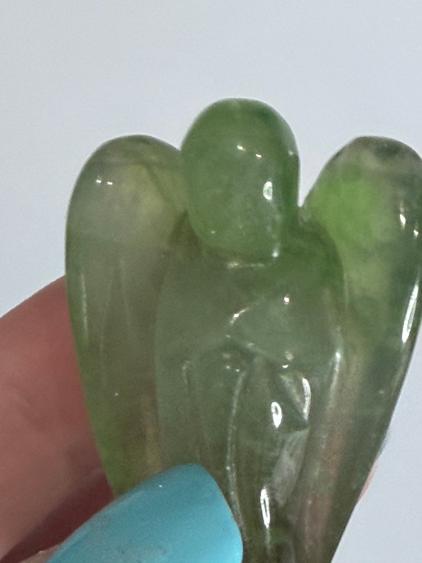 Green Fluorite Angel – 6cm A -