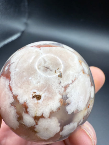 Flower Agate Sphere