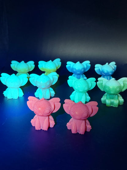 Stitch Luminous Red  Carving – Glow in the Dark