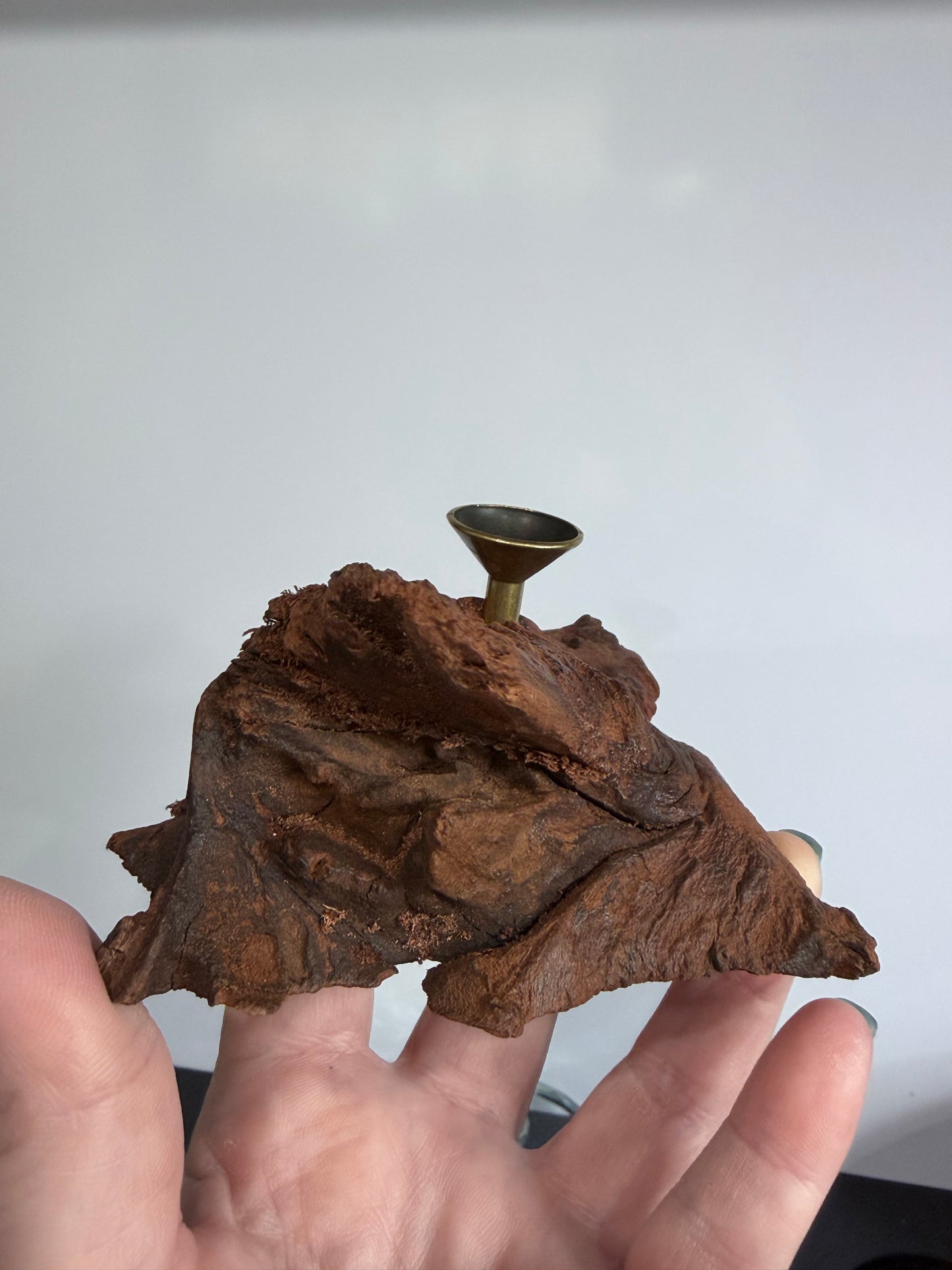 Natural Driftwood Sphere Stand A