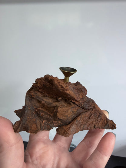 Natural Driftwood Sphere Stand A