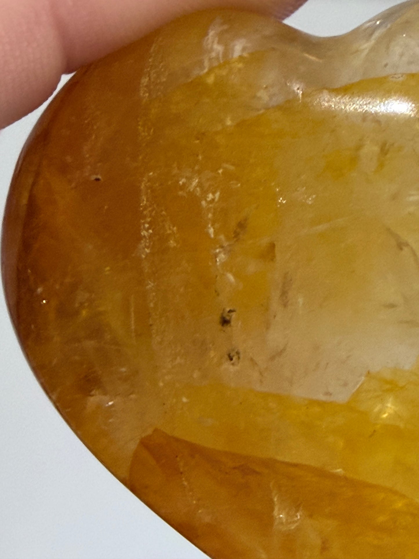 Golden Healer Quartz Heart A - 5cm