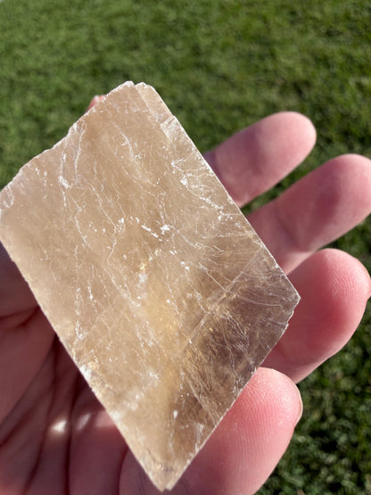 Smokey Calcite Crystal Specimen | 127g