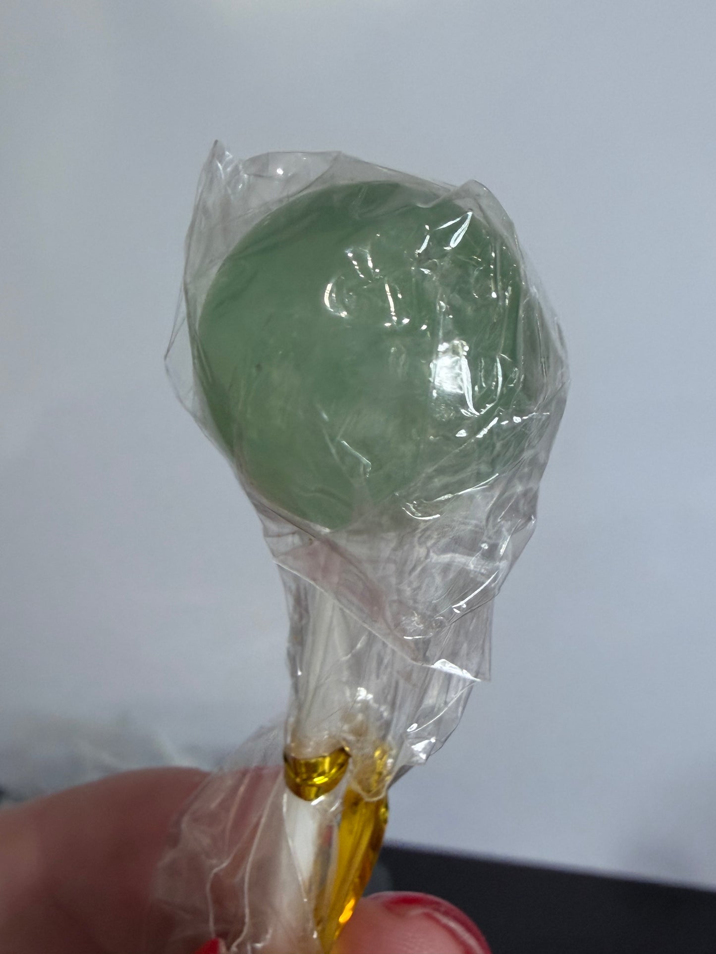 Fluorite Crystal Lollipop Carving