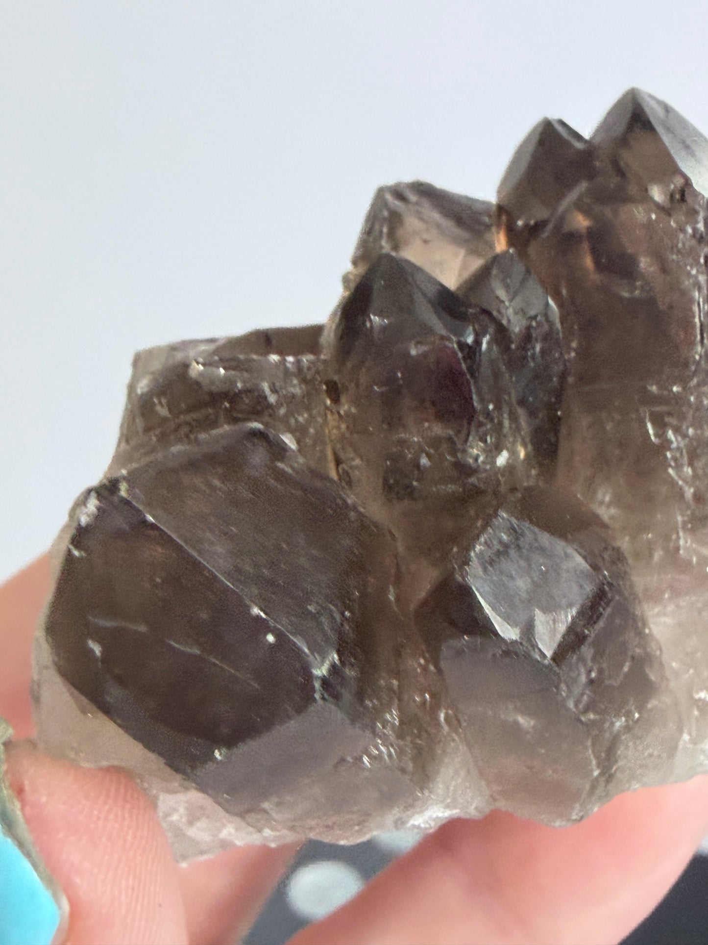 Smoky Quartz Cluster Brazilian– Grounding & Protection 114g |