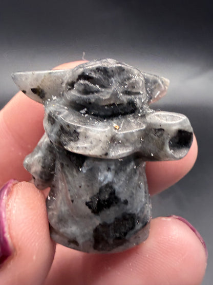 Baby Yoda (Grogu) Crystal Carvings