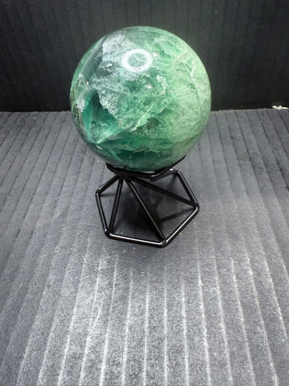 Green Fluorite Sphere