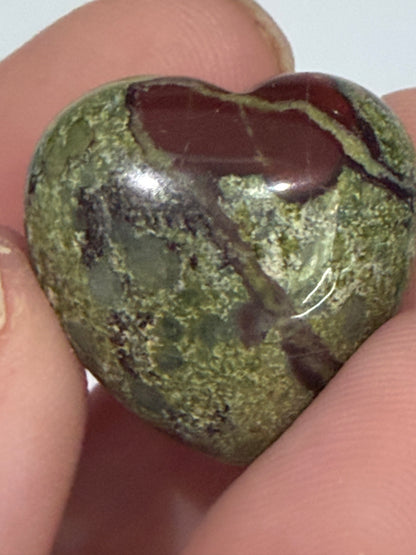 2cm Mini Crystal Puffy Hearts