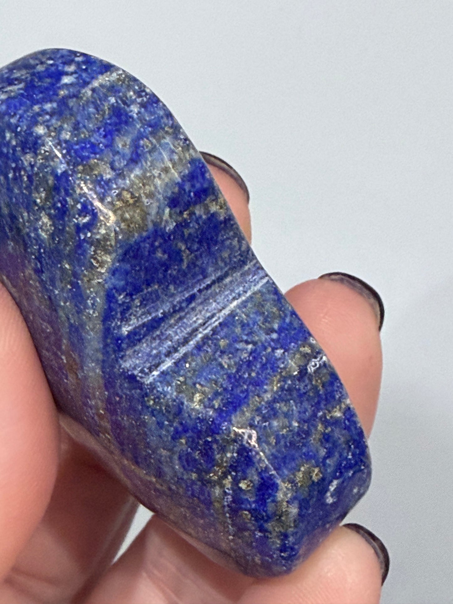 Lapis Lazuli Self-Standing Heart D 5.4cm