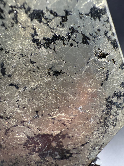 Pyrite Rhombus on Stand