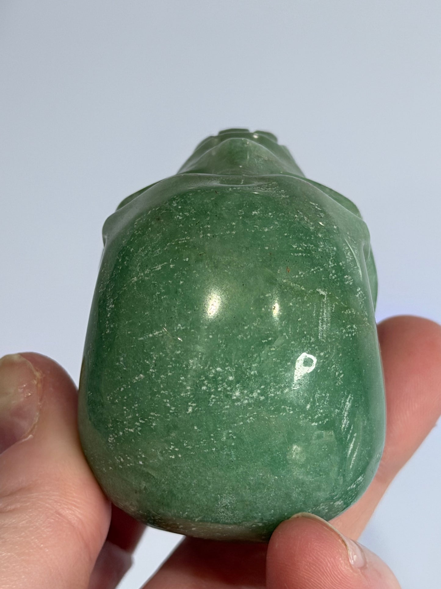 Green Aventurine Crystal Skull – 6cm